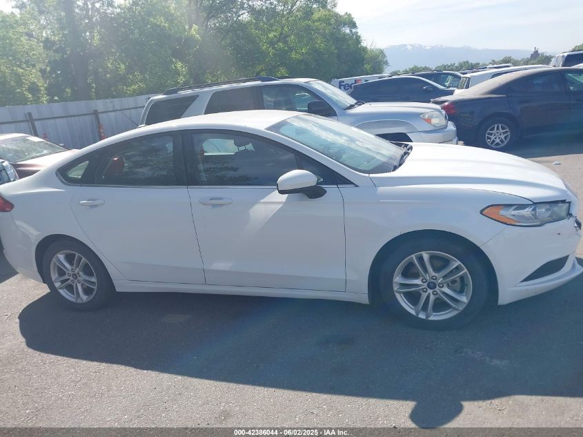 2018 Ford Fusion Se VIN: 3FA6P0HD2JR270142 Lot: 42386044