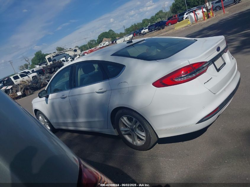 2018 Ford Fusion Se VIN: 3FA6P0HD2JR270142 Lot: 42386044