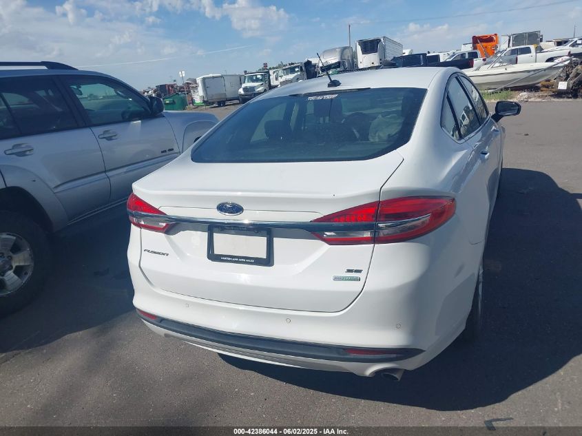 2018 Ford Fusion Se VIN: 3FA6P0HD2JR270142 Lot: 42386044