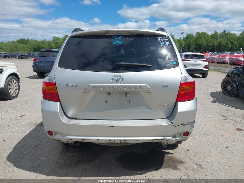 2008 TOYOTA HIGHLANDER VIN: JTEES41A082047975