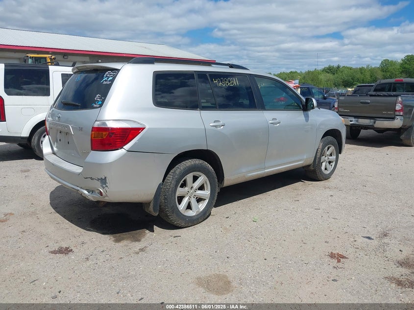 2008 TOYOTA HIGHLANDER VIN: JTEES41A082047975