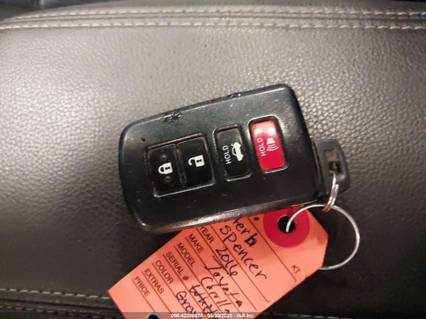 2016 TOYOTA COROLLA S PLUS - 5YFBURHE8GP510260