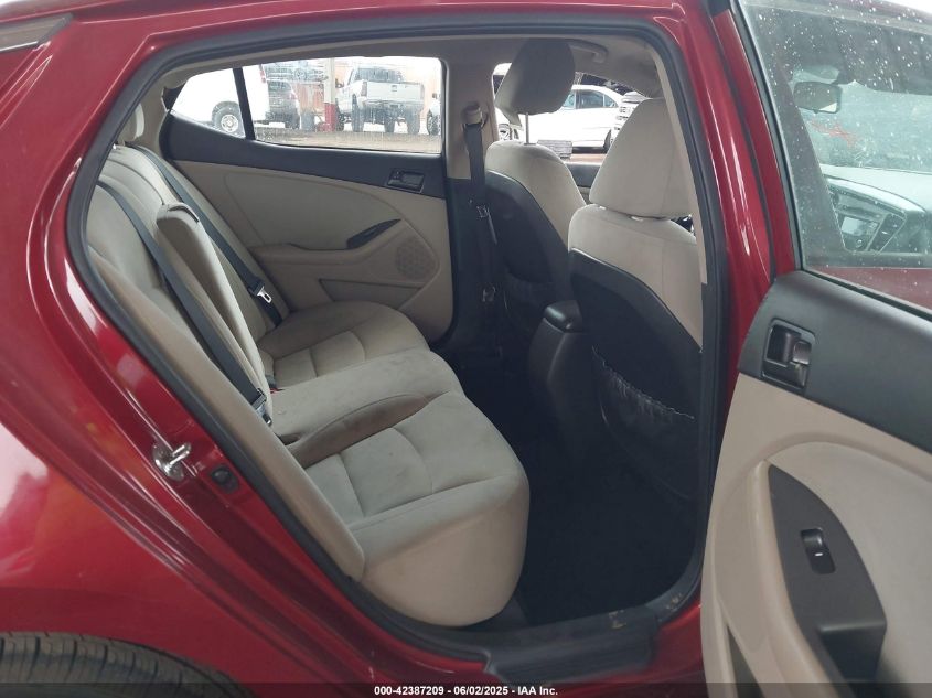 2013 Kia Optima Lx VIN: 5XXGM4A75DG139146 Lot: 42387209