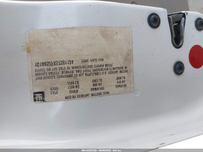 2005 Chevrolet Cobalt VIN: 1G1AK52FX57581124 Lot: 42387228