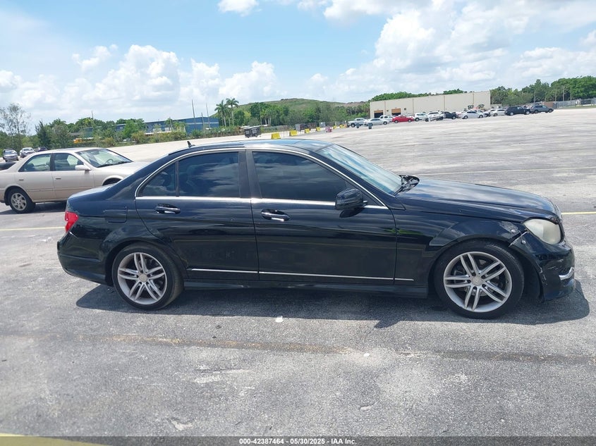 2014 MERCEDES-BENZ C 250 - WDDGF4HB7ER314537