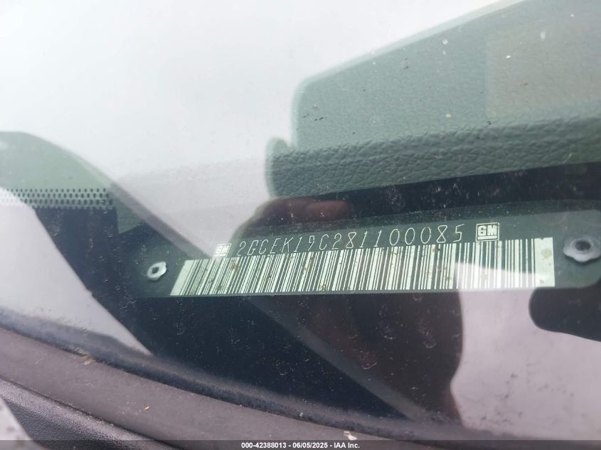 2008 Chevrolet Silverado 1500 Work Truck VIN: 2GCEK19C281100085 Lot: 42388013