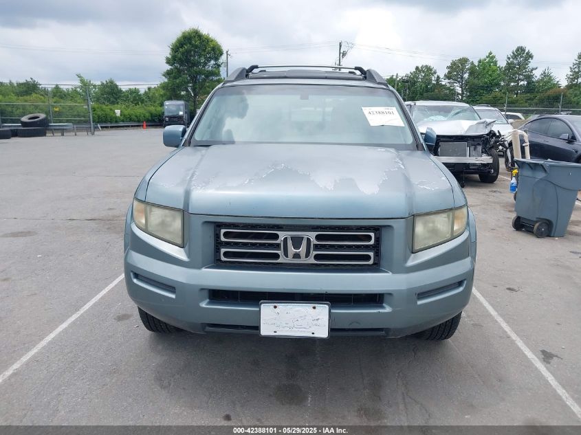 2006 Honda Ridgeline Rtl VIN: 2HJYK16506H557769 Lot: 42388101