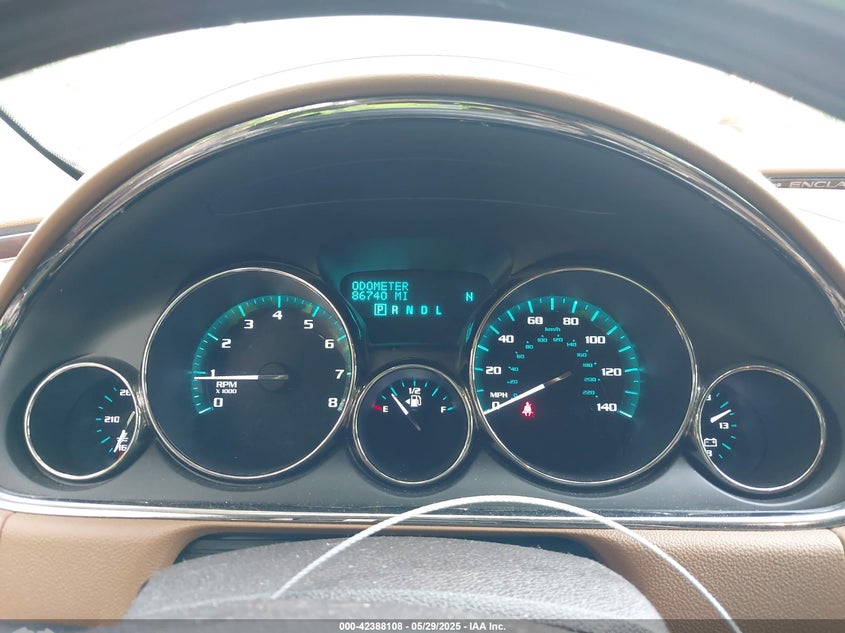2013 BUICK ENCLAVE VIN: 5GAKRDKD2DJ256633