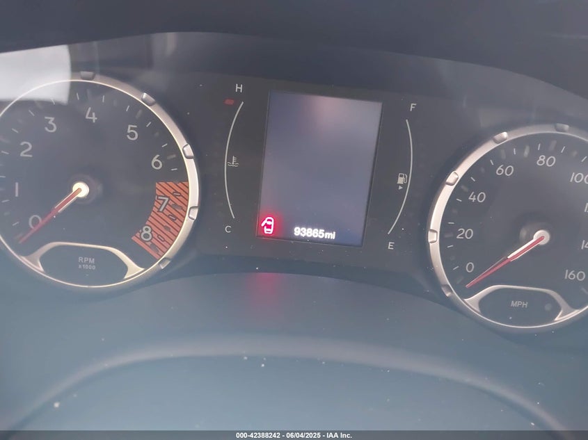 VIN ZACNJAAB1KPK10772 2019 JEEP RENEGADE SPORT FWD