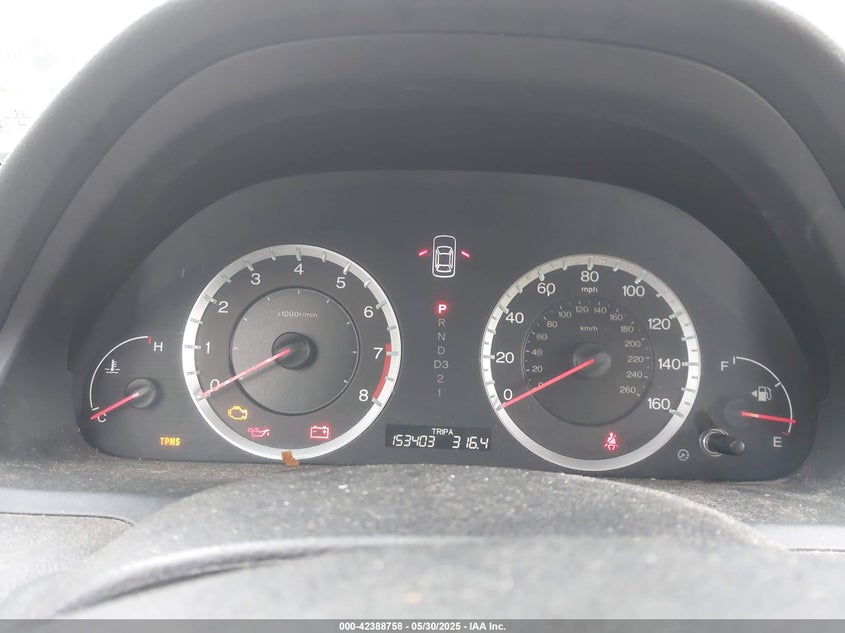 2008 HONDA ACCORD VIN: 1HGCP26338A046564