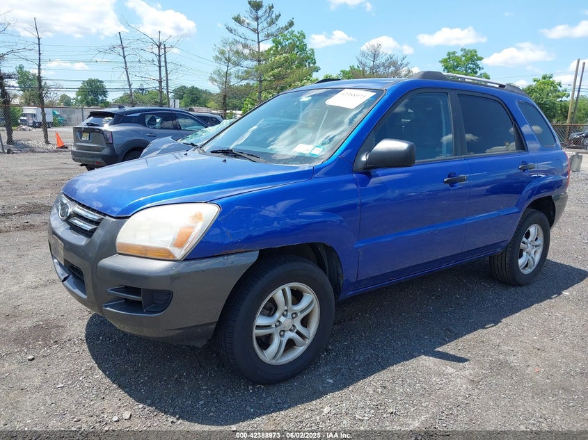 2007 KIA SPORTAGE VIN: KNDJF723277303270