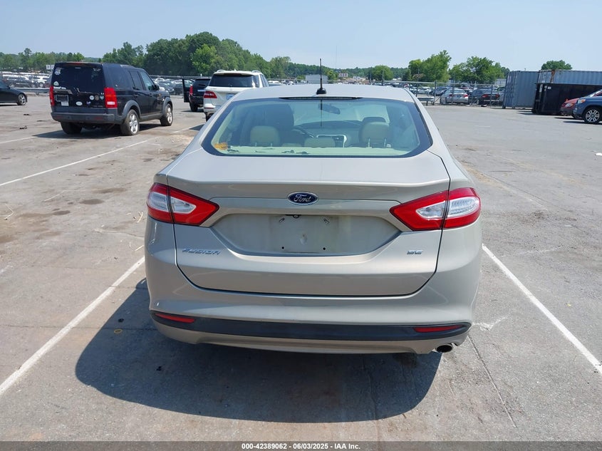 2015 Ford Fusion Se VIN: 3FA6P0H75FR173180 Lot: 42389062