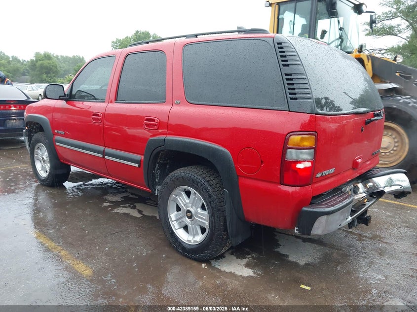 1GNEK13T12R125851 2002 CHEVROLET TAHOE photo no. 3