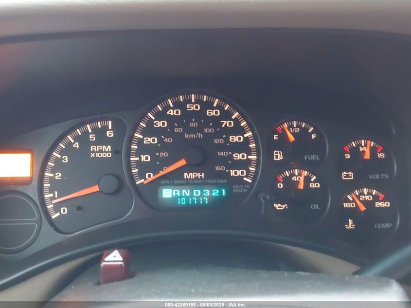 2002 Chevrolet Tahoe Lt VIN: 1GNEK13T12R125851 Lot: 42389159