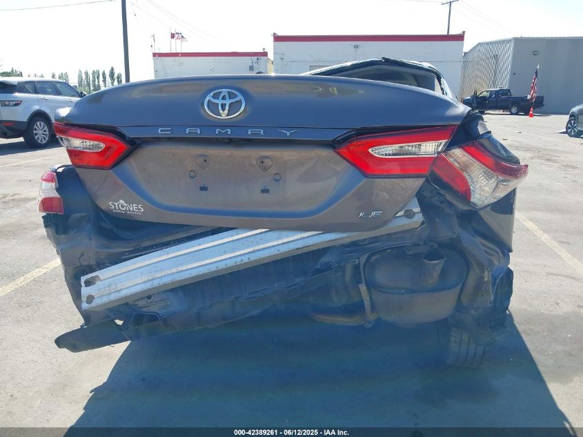 2018 Toyota Camry Le VIN: 4T1B11HK2JU039356 Lot: 42389261