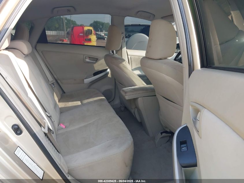 2011 Toyota Prius Two VIN: JTDKN3DU4B0268271 Lot: 42389425