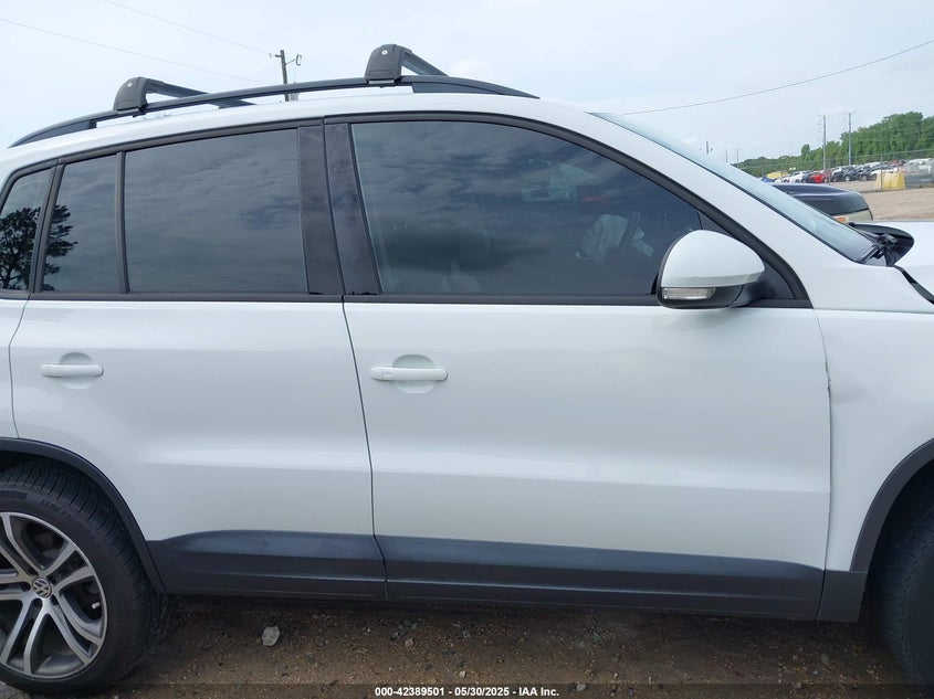 2016 VOLKSWAGEN TIGUAN S - WVGAV7AX0GW516985