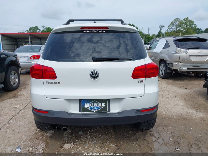 2016 VOLKSWAGEN TIGUAN S - WVGAV7AX0GW516985