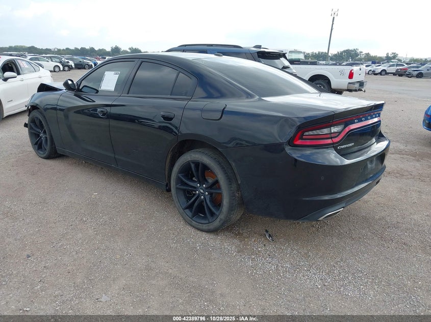 Vin: 2c3cdxbgxmh646897, lot: 42882326, dodge charger sxt rwd 20213