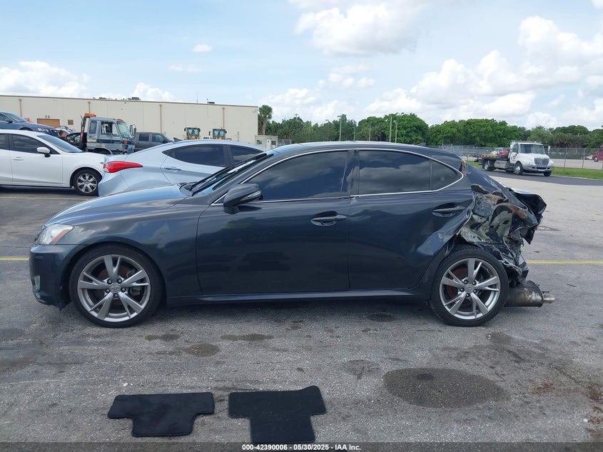 2010 LEXUS IS VIN: JTHBF5C29A5125387