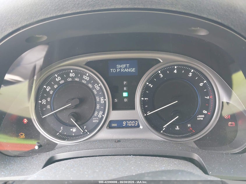 2010 LEXUS IS VIN: JTHBF5C29A5125387