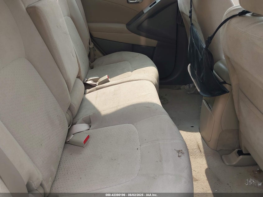 2010 Nissan Murano Sl VIN: JN8AZ1MUXAW007649 Lot: 42390196