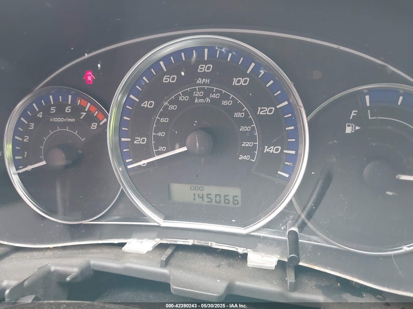 2011 SUBARU FORESTER VIN: JF2SHABC6BH708306