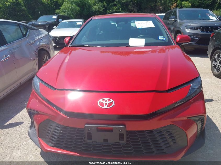 2025 Toyota Camry - 4T1DAACK9SU100106