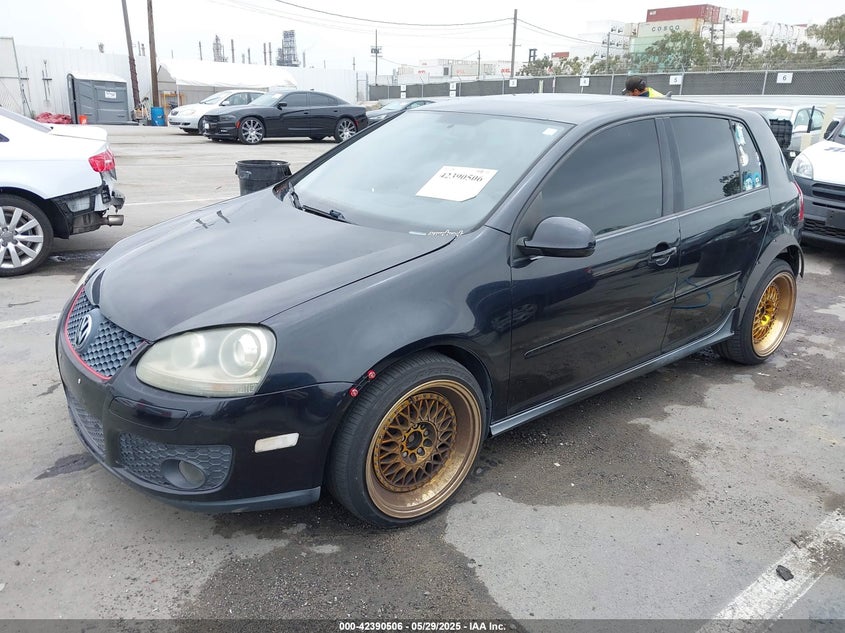 2009 VOLKSWAGEN GTI VIN: WVWGV71K59W140726