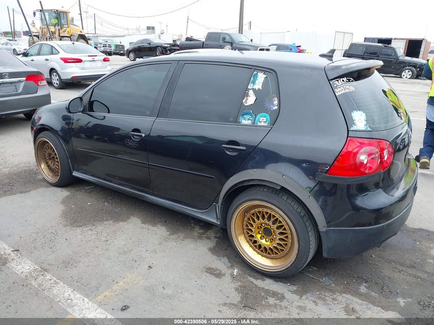 2009 VOLKSWAGEN GTI VIN: WVWGV71K59W140726