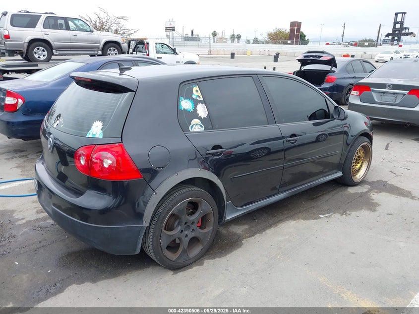 2009 VOLKSWAGEN GTI VIN: WVWGV71K59W140726