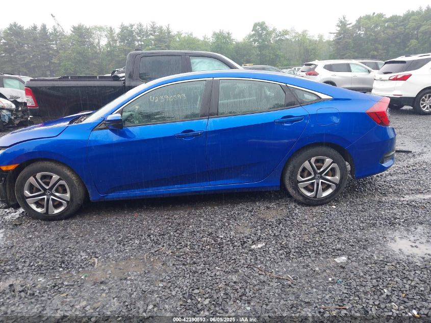 2017 Honda Civic Lx VIN: 19XFC2F5XHE214965 Lot: 42390593