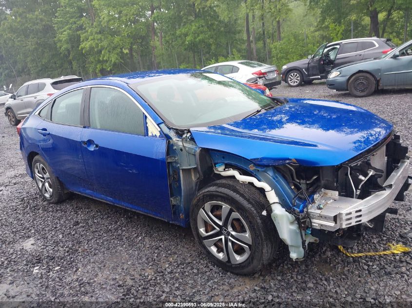 2017 Honda Civic Lx VIN: 19XFC2F5XHE214965 Lot: 42390593