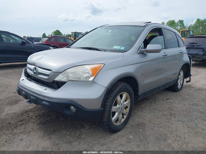 2008 Honda Cr-V Ex-L silver other gasoline JHLRE48798C079053 photo #3