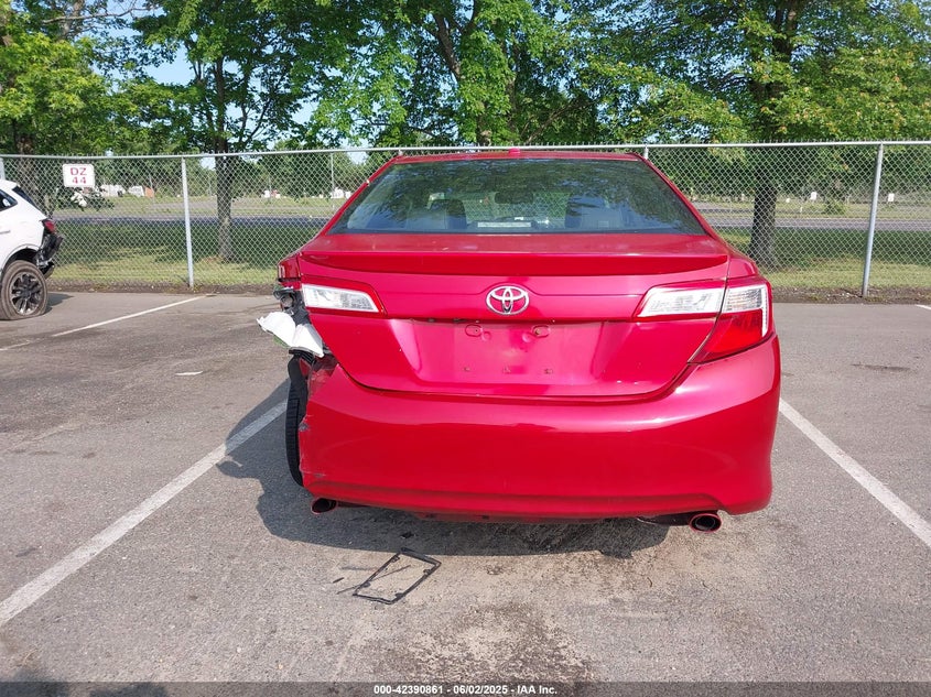 2012 TOYOTA CAMRY VIN: 4T1BK1FK8CU525026