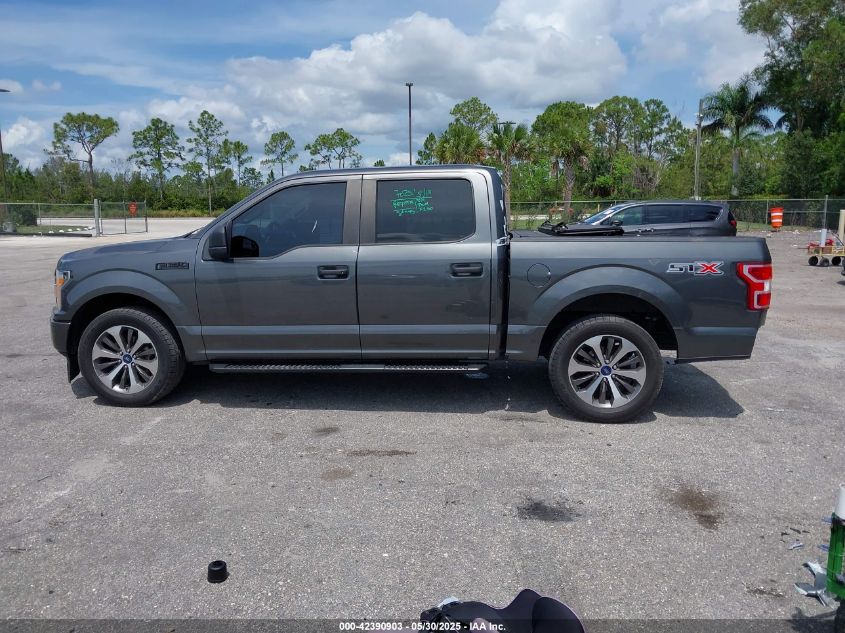 2019 Ford F150 Xl VIN: 1FTEW1CP8KFC0279 Lot: 42390903