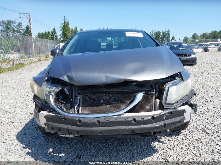 2012 Honda Civic Ex-L VIN: 19XFB2F98CE028310 Lot: 42391214