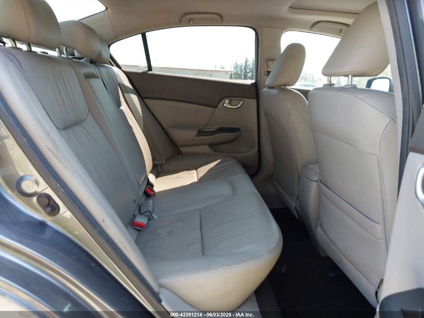 2012 Honda Civic Ex-L VIN: 19XFB2F98CE028310 Lot: 42391214