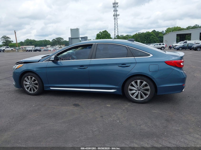 2017 HYUNDAI SONATA VIN: 5NPE34AF1HH489126