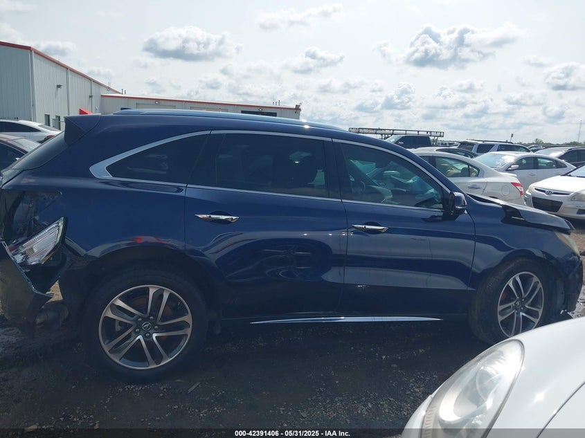 2017 ACURA MDX ADVANCE   ENTERTAINMENT PKGS - 5FRYD3H98HB010847