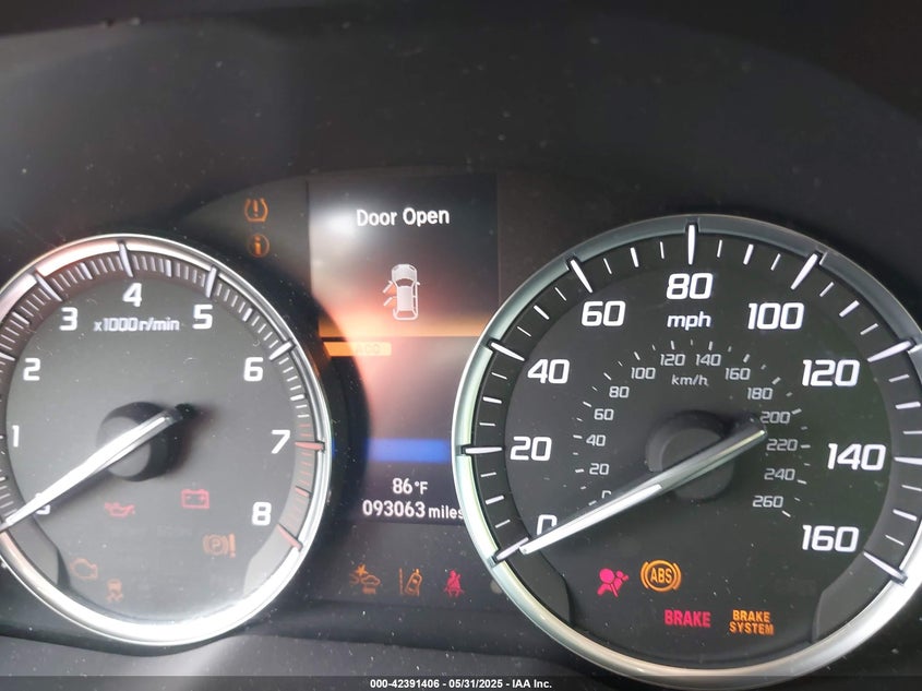 2017 ACURA MDX ADVANCE   ENTERTAINMENT PKGS - 5FRYD3H98HB010847