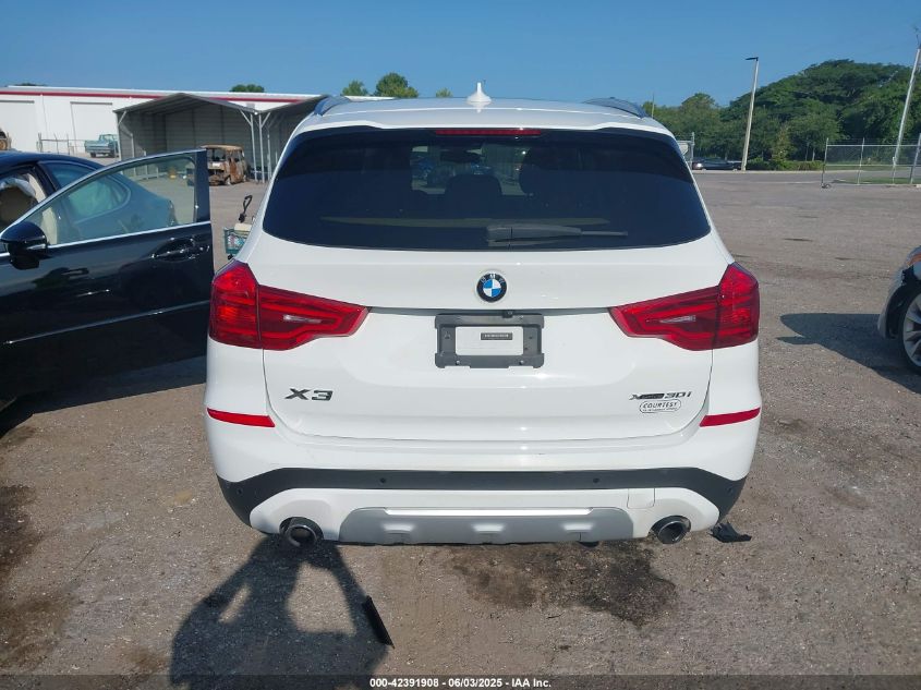 2019 BMW X3 xDrive30I VIN: 5UXTR9C58KLE14869 Lot: 42391908