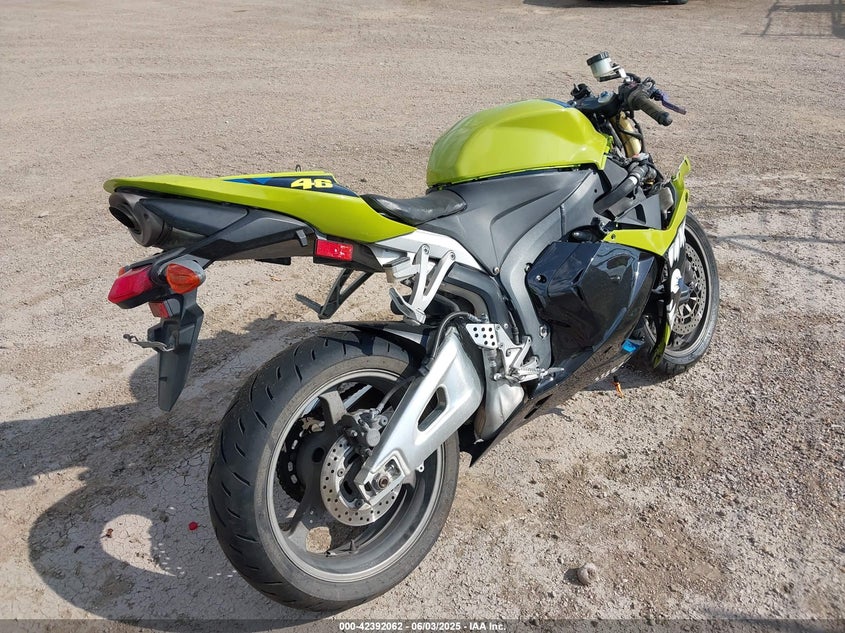 2012 Honda Cbr600 Rr black null null JH2PC4008CK500615 photo #4