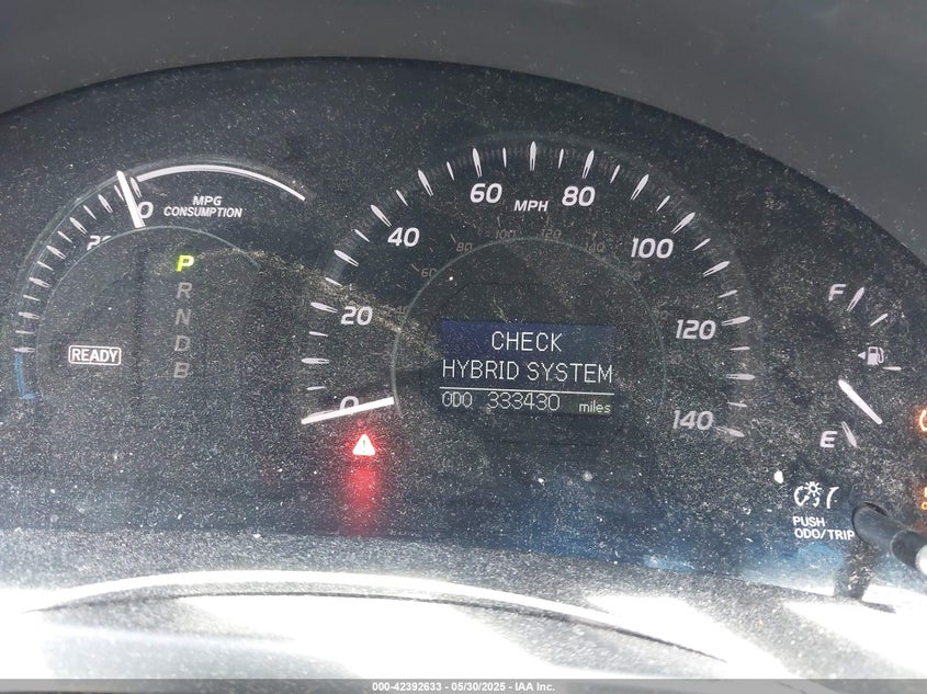2009 TOYOTA CAMRY HYBRID VIN: 4T1BB46K29U075545