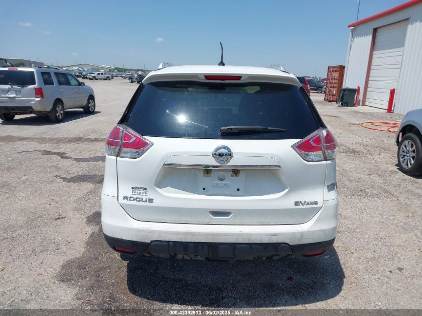 2016 Nissan Rogue Sv VIN: KNMAT2MV1GP675886 Lot: 42392813