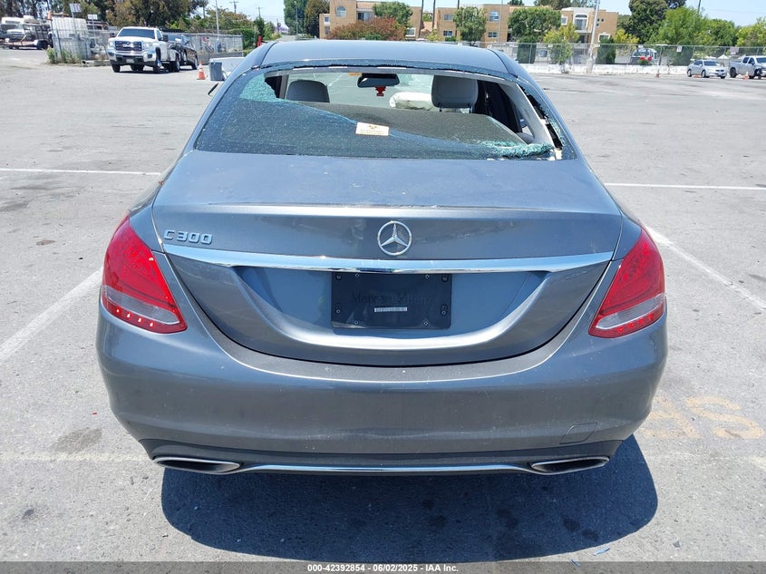 2017 MERCEDES-BENZ C VIN: 55SWF4JB1HU233879