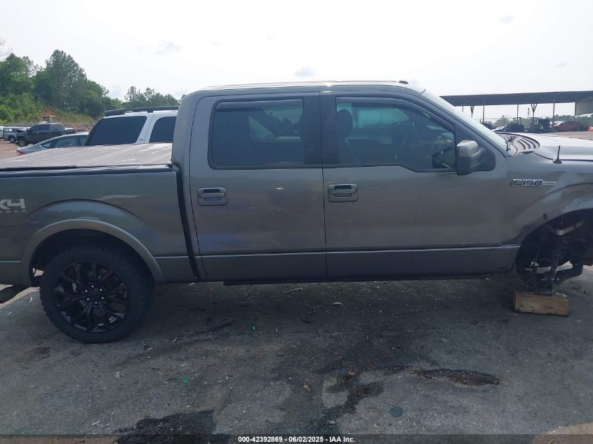 2011 Ford F-150 Lariat VIN: 1FTFW1EFXBFA11082 Lot: 42392869
