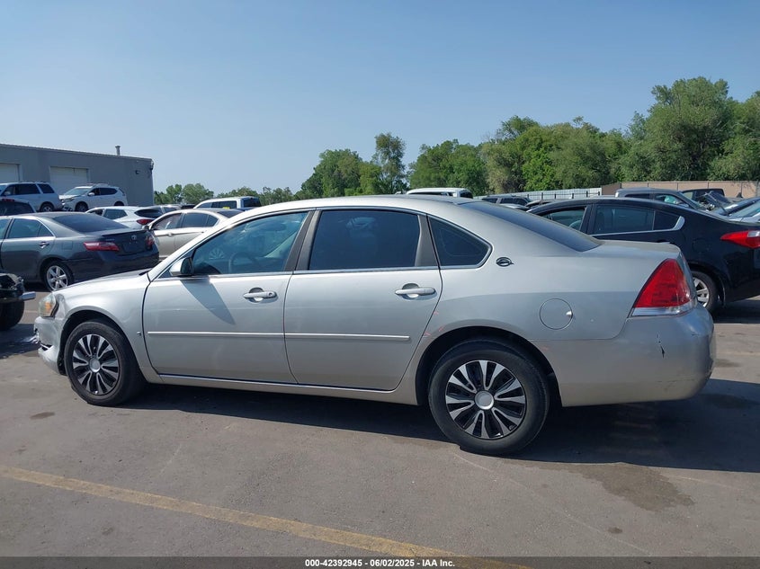 2007 CHEVROLET IMPALA VIN: 2G1WB58K079408272