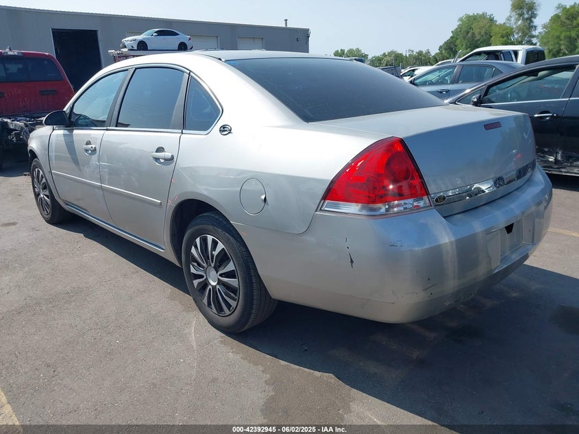 2007 CHEVROLET IMPALA VIN: 2G1WB58K079408272