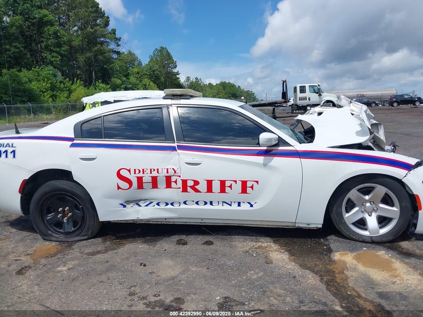 2019 DODGE CHARGER POLICE RWD - 2C3CDXAT4KH579337